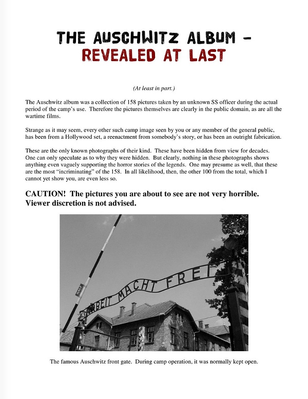 The Auschwitz Album