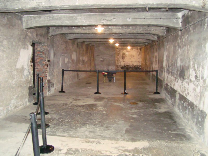 Auschwitz gas chamber
