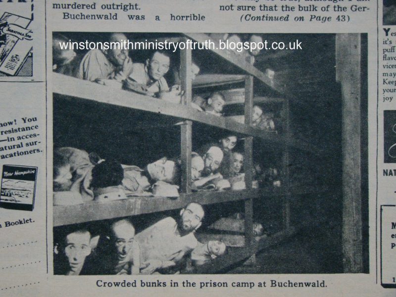 Buchenwald Missing Man Forgery - Original