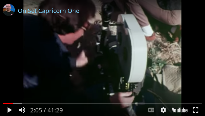 Capricorn 1 film set