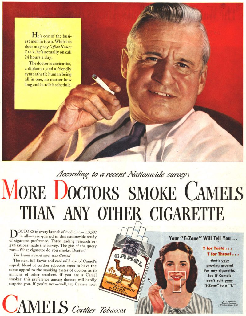 Doctors smoke Camels