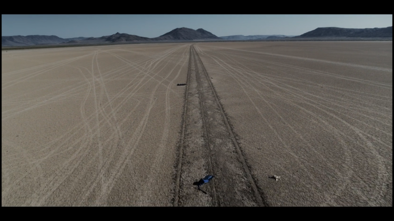 Jessi Combs - North American Eagle Project car, post crash - debris