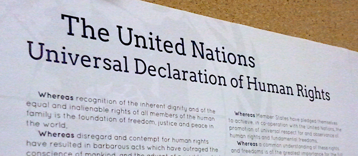 United Nations Universal Declaration Of Human Rights