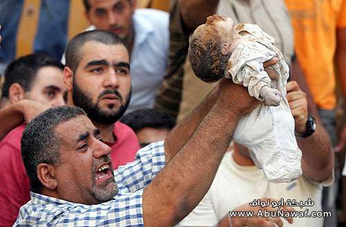 Palestinian infant victim of Israeli Operation Cast Lead
