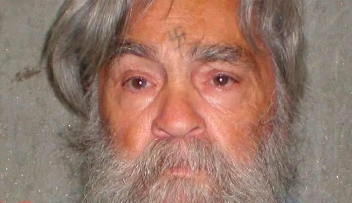 Charles Manson prison photo