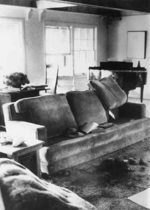 Crime scene, 10050 Cielo Drive