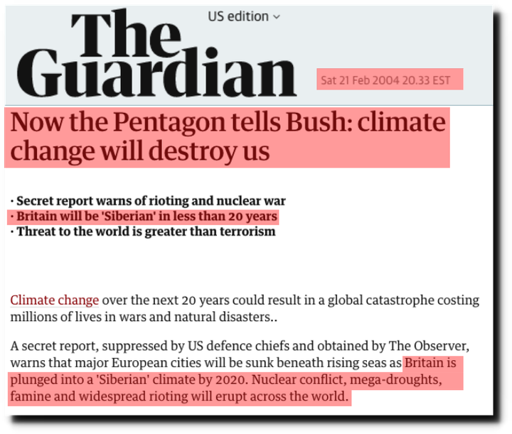 failed climate prediction 17