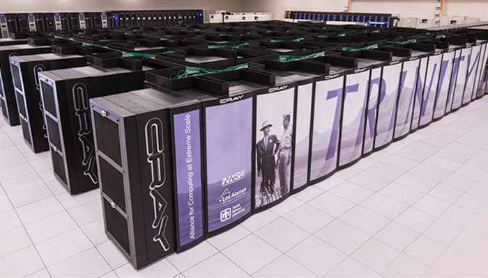 image: Cray Trinity super-computer