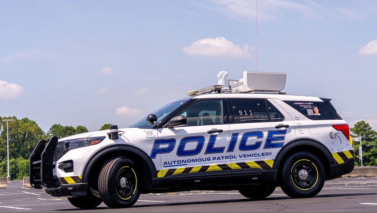 Self-driving police car